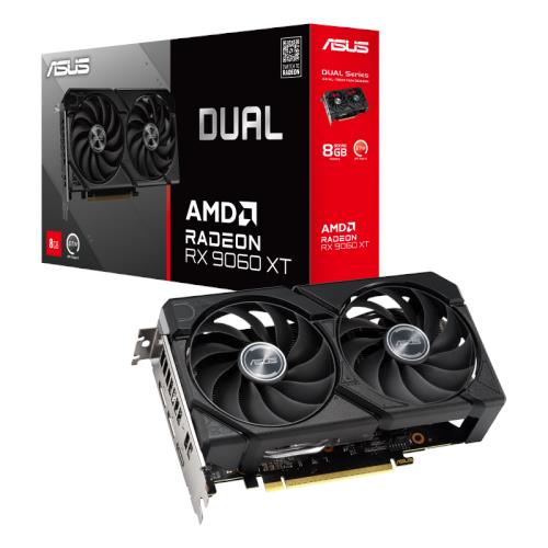 ASUS DUAL RX9060XT-8G 8GB GDDR6 128bit HDMI DP PCIe 5.0